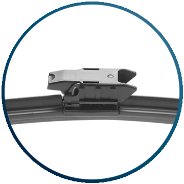 Conector CNX8 da Linha Exact VClean, detalhe do encaixe